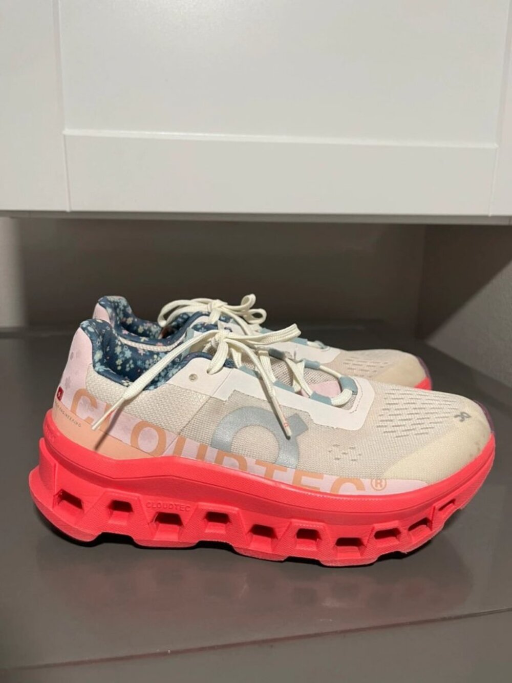 On Cloud x FP Movement Cloudmonster Running Shoes US Women's 7.5 - Picture 2 of 6